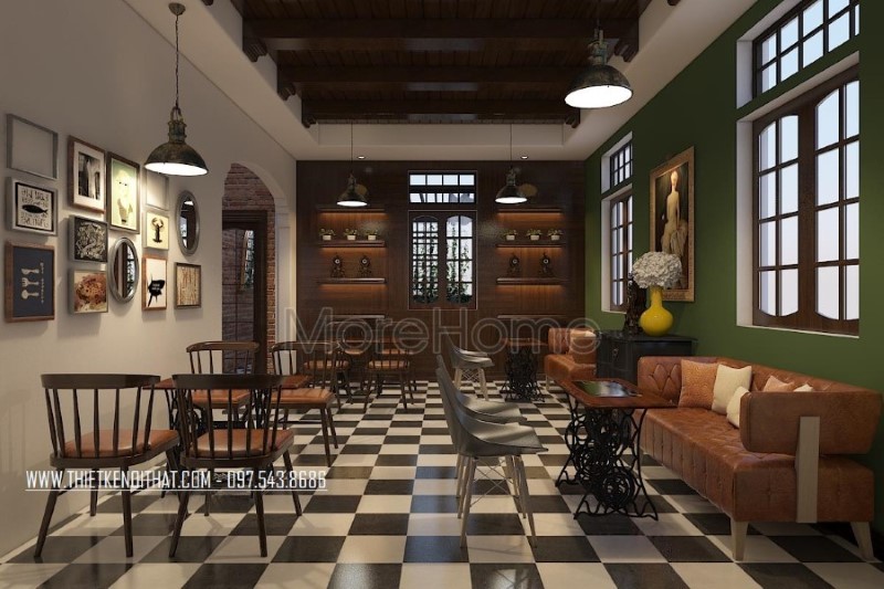 Bí quyết thiết kế quán cafe đẹp để lại sự lưu luyến nơi khách hàng